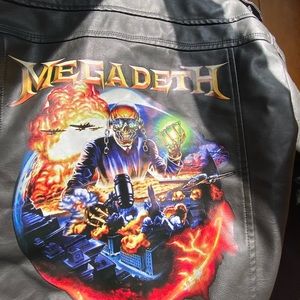 Megadeth leather jacket